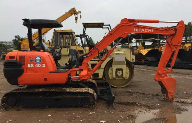 Mini Excavator Hitachi EX40-2. Ex Japan !